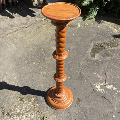Vintage wooden barley twist - barley,