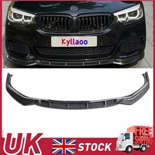 For BMW G30 G31 5 Series 540i 530i M Sport Front Bumper Lip Spoiler Carbon Style