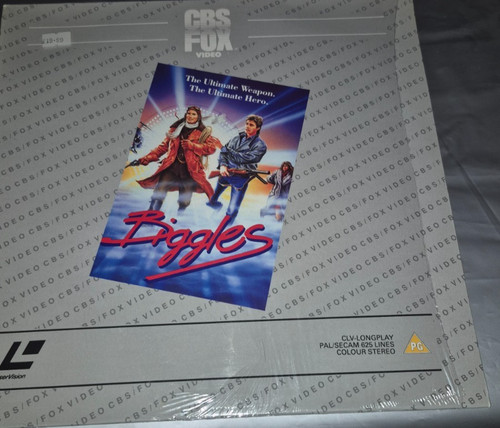 Biggles movie laserdisc - biggles,