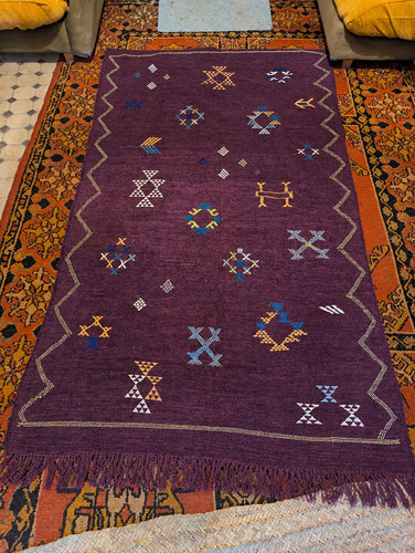 Vintage moroccan boujad - boujad, rug