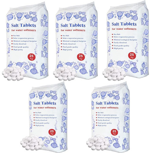 25kg water softener salt - 5x,