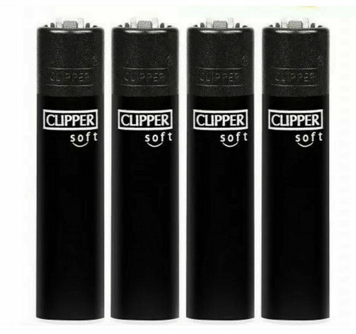 Soft touch black clipper - soft,