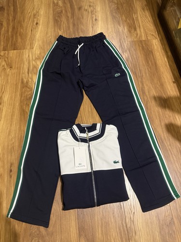 Lacoste tracksuit set navy - lacoste,