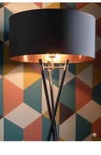 NEXT Grey Rico Floor Lamp H168cm - New - RRP£130