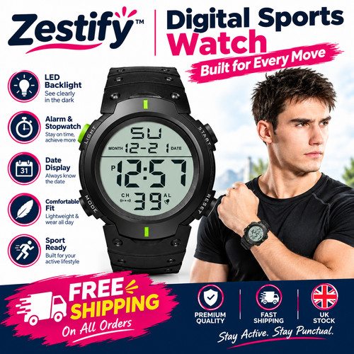 Referee watch digital - referee,