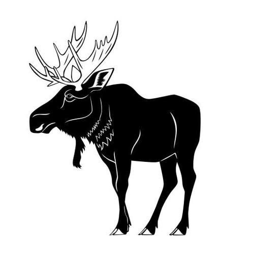 Moose stickers scandinavia - stickers,