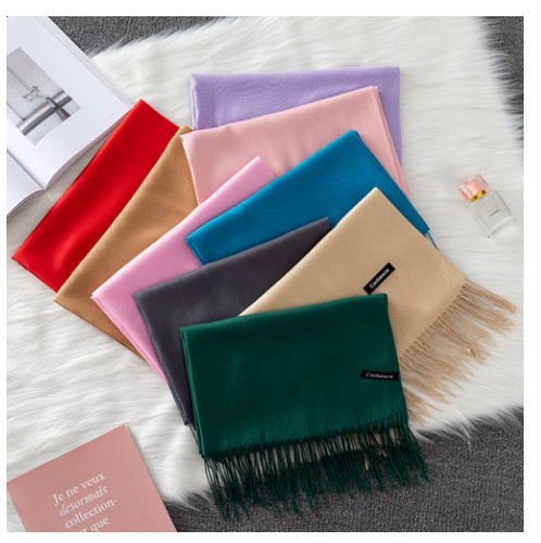 Pure cashmere scarf women - pure,