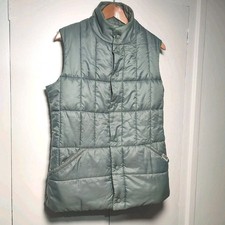 Puffa Bodywarmer Jacket Medium Original Polar Retro Green Vintage
