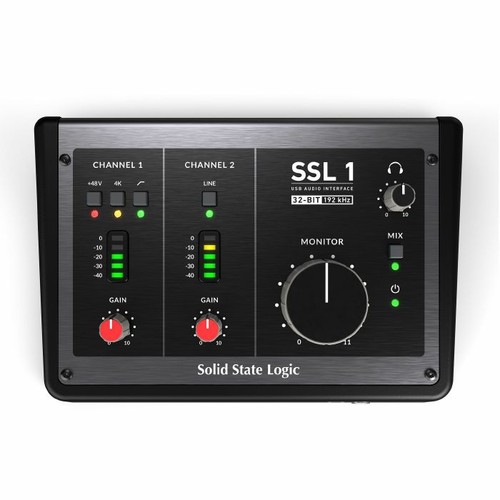 Ssl 2x2 usb audio - 1, usb-c