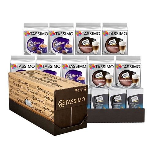 Tassimo coffee pods cases 5 - cases, of