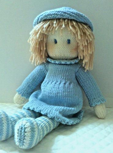 Doll knitting pattern - pattern,