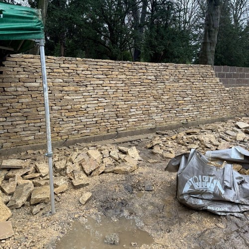 Cotswold grey dry stone - cotswold,