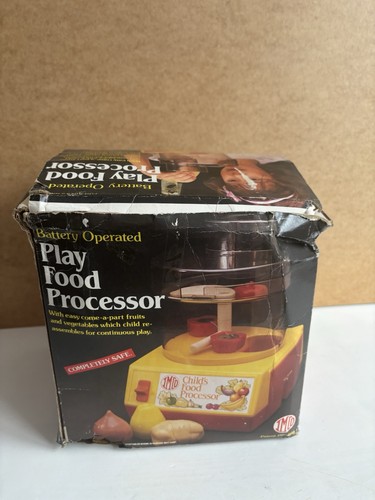 Vintage play food processor - food,