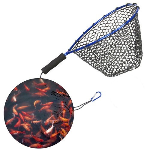 Landing net folding - net,
