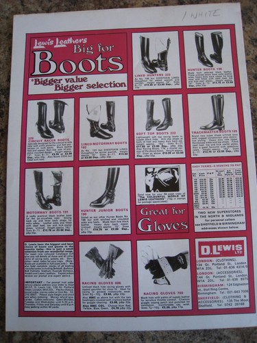 Lewis leathers big for boots - big,