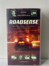 Roadsense VHS Suzi Perry Driving Theory Test DSA Road Safety Video 90s Rare