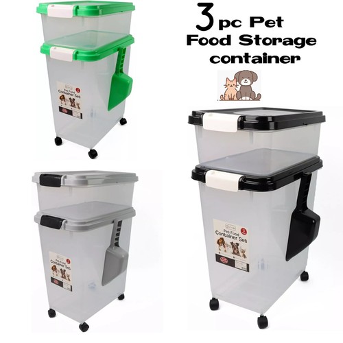 Pet food storage container - food,
