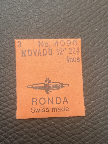 Movado 224 ronda 4096 - ronda, sealed