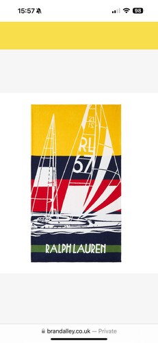 Ralph lauren beach - beach, towel
