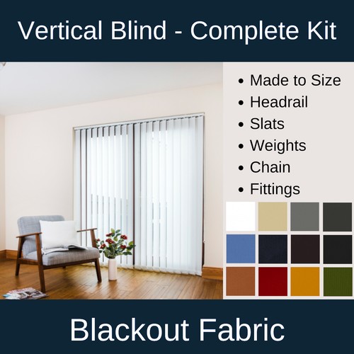 Vertical blinds blackout - blinds,