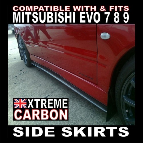 Carbon side skirt - side, extensions