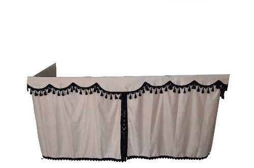 Truck side curtains beige - truck,