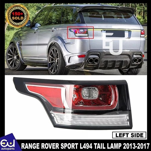 Left passenger rear - rear, tail
