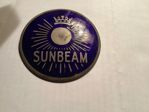 Sunbeam original tank - original, badge