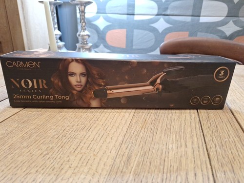 Carmen noir 25mm curling tongs - noir,