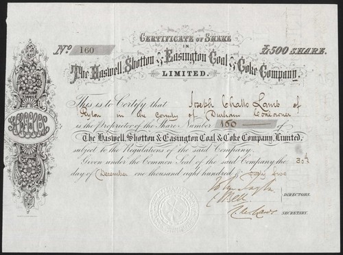 Haswell shotton easington - shotton, &