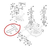 Viking mower DECK BLADE DRIVE