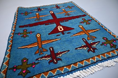 2x2 handmade afghan war - afghan, rug
