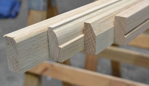 Solid oak architrave 20x45mm - solid,