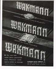 1940s Original Vintage Wakmann