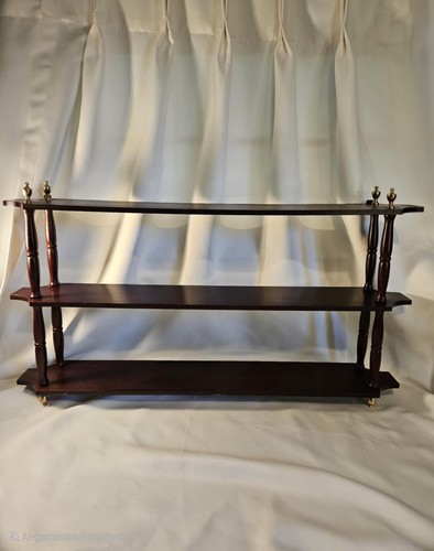 Vtg georgian mahogany - georgian, trinket