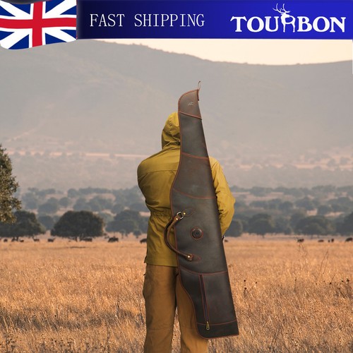 Tourbon leather rifle case - leather,