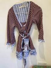 Rare Early Odd Molly Quirky Kimono Style Wrap Top Size 2 (U.K. 12)