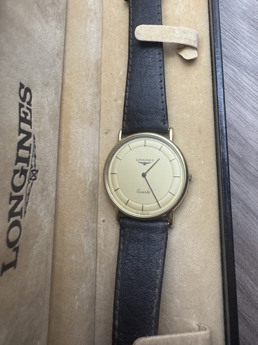 Longines men quartz dress - men's,