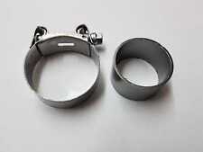 Honda VFR 1200 F 2010 - 2013 Exhaust Collector Box Seal & Clamp to Silencer - 1