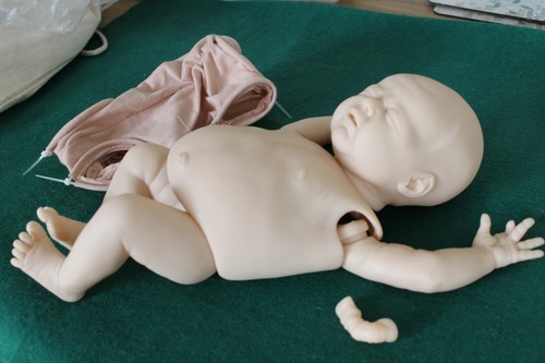Vinyl reborn kit baby odessa - vinyl,