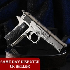 Lighter Jet Flame Gun/Pistol Colt M1911 Cigarette Cigar Pipe Gift Butane Prop