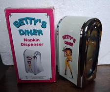Betty Boop Napkin Holder Metal