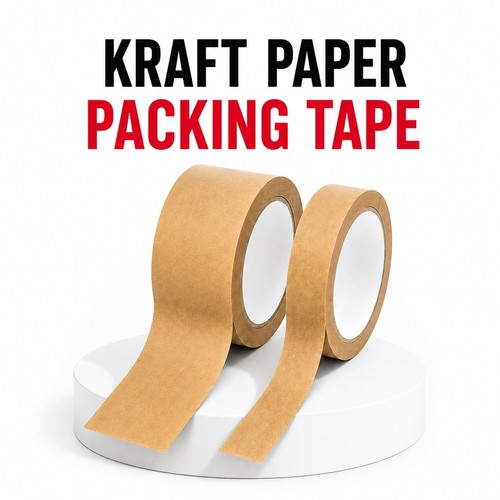 Brown kraft paper tape - kraft,