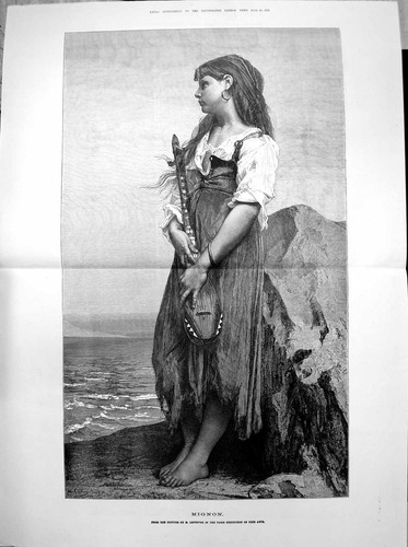 Old mignon girl - old,