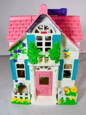 Fisher Price Country Cottage Family Doll’s House Sweet Streets Mattel Vintage 