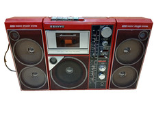 Vintage Red Sanyo M9819-2K