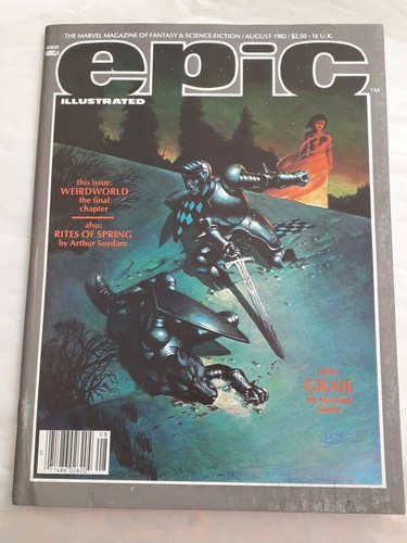 Epic illustrated aug 1982 - ,