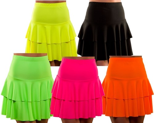 Ladies 80s 1980s neon - ra, ra