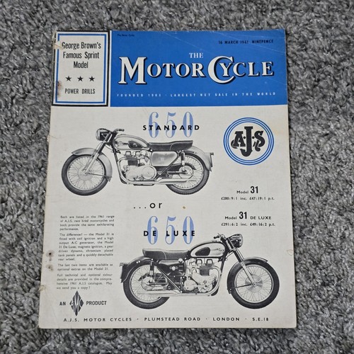 Vintage march 1961 motor - 1961,