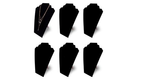 Velvet jewelry display stands - jewelry,